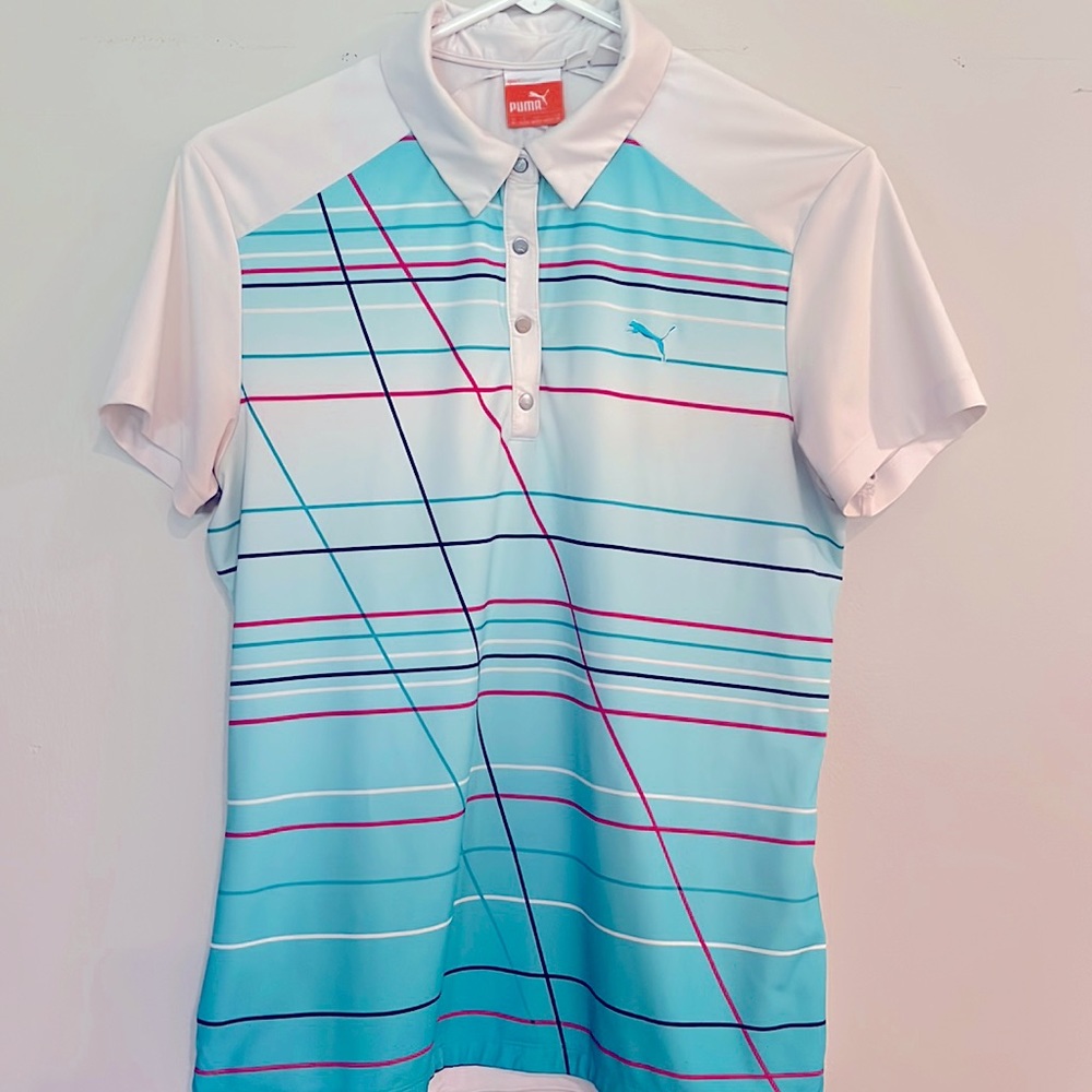 Ladies Puma golf shirt.